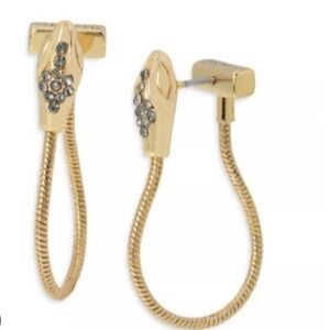 All Saints Earrings Pavé Snake Earrings
